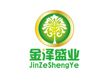 何錦江的北京金澤盛業(yè)商業(yè)服務有限公司logo設計