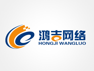 鴻吉網(wǎng)絡logo設計