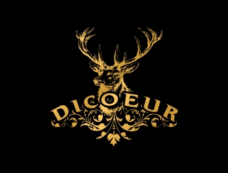 曾翼的DICOEUR法國紅酒商標(biāo)logo設(shè)計