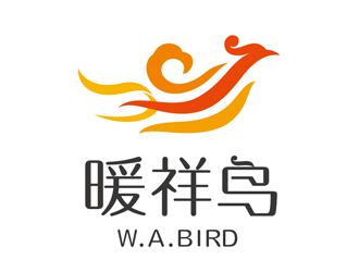 李桂平的暖祥鳥（Warm auspicious bird，通過這些字母給縮寫一下，）品牌商標(biāo)設(shè)計公司完成公司logo設(shè)計