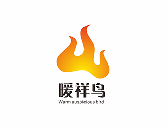 AR科技核心～雪狐設(shè)計的暖祥鳥（Warm auspicious bird，通過這些字母給縮寫一下，）品牌商標(biāo)設(shè)計公司完成公司logo設(shè)計