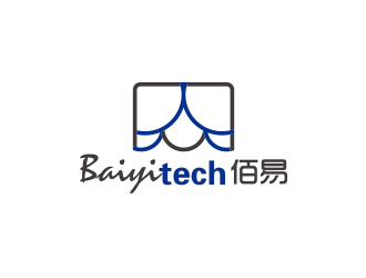 何錦江的佰易美容設(shè)備廠logo設(shè)計