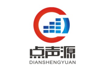 胡紅志的江門市點聲源科技有限公司logo設(shè)計