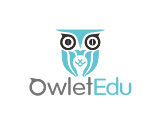周國強(qiáng)的OwletEdu 卡通貓頭鷹logo設(shè)計(jì)