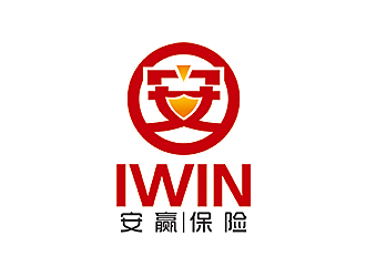 趙鵬的安贏保險 IWIN BROKERAGE LLClogo設計