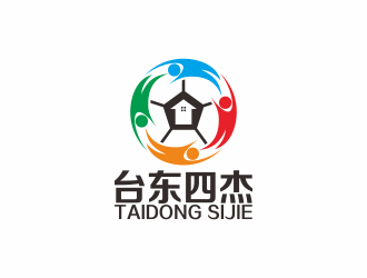 何嘉健的臺東四杰足球logologo設(shè)計(jì)