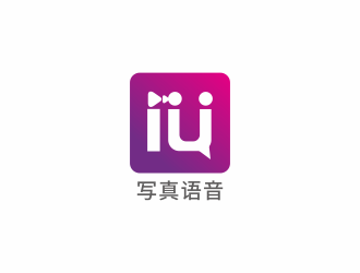 寫真語音社交APP圖標(biāo)logologo設(shè)計(jì)
