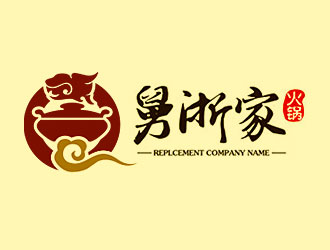 鐘炬的logo設計