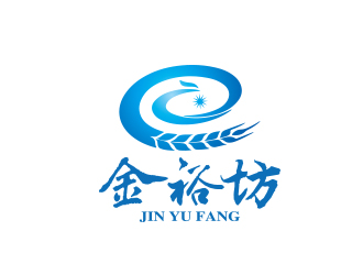 孫金澤的金裕坊白酒商標logo設計
