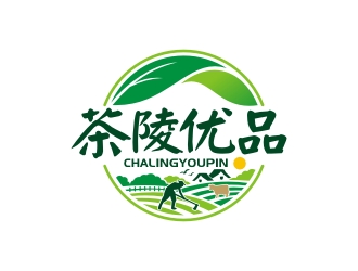 茶鄉(xiāng)優(yōu)品農(nóng)產(chǎn)品logo設(shè)計