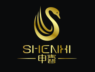 李杰的申 喜 shen xilogo設(shè)計