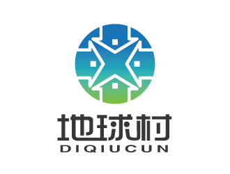 張俊的地球村網(wǎng)站LOGO設計logo設計
