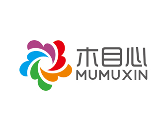 趙鵬的木目心藝術(shù)教育logo設計