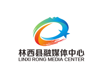 林西縣融媒體中心logo設(shè)計
