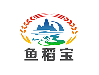 潘樂(lè)的魚稻寶logo設(shè)計(jì)