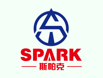 品牌：sparke ，公司名稱：秦皇島斯帕克技術工程有限公司logo設計