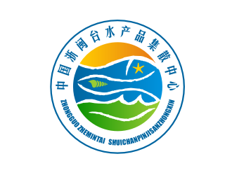 姜彥海的中國(guó)浙閩臺(tái)水產(chǎn)品集散中心logo設(shè)計(jì)