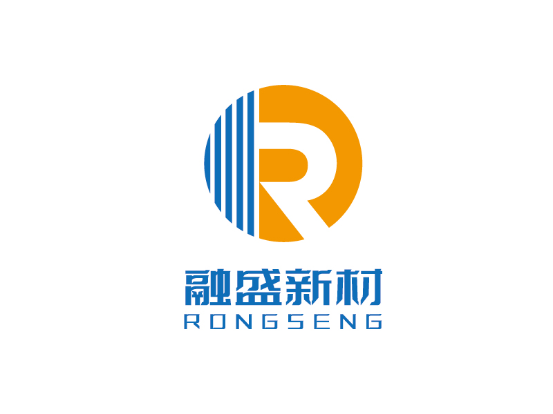 李寧的融盛新材  RONG SENGlogo設(shè)計