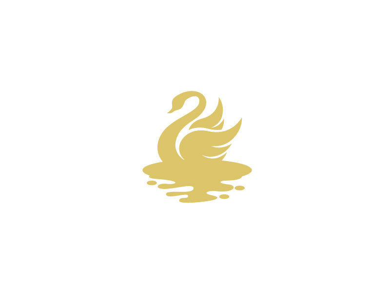 張俊的天鵝湖酒店logo設計