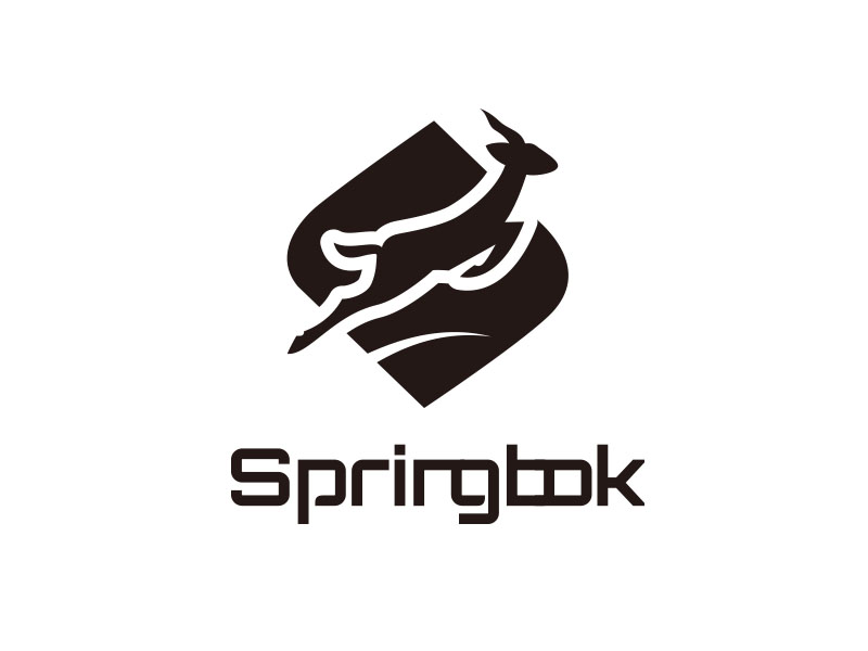 朱紅娟的Springboklogo設(shè)計