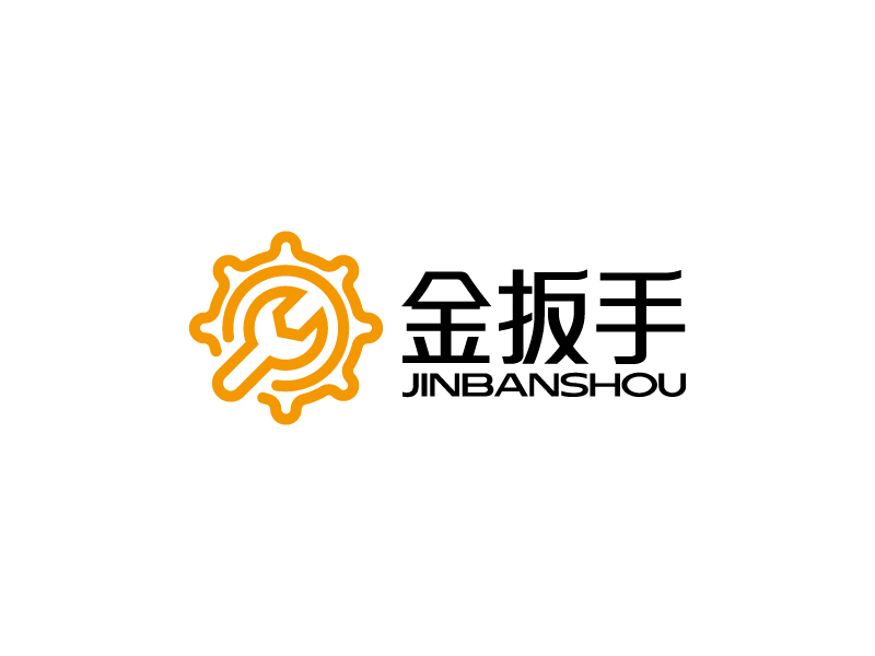楊忠的大英縣金扳手機(jī)械設(shè)備維修有限公司logo設(shè)計