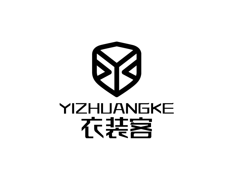 張俊的衣裝客logo設(shè)計