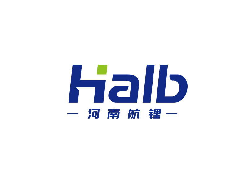 朱紅娟的logo名稱：halb，公司名稱：河南航鋰新能源科技有限公司logo設計