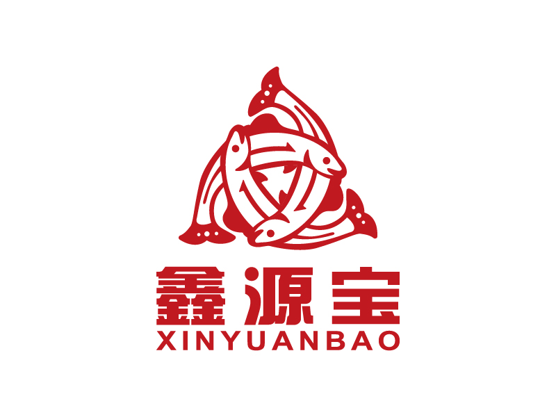王濤的鑫源寶logo設計