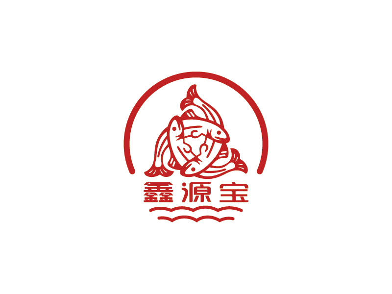 安冬的鑫源寶logo設計