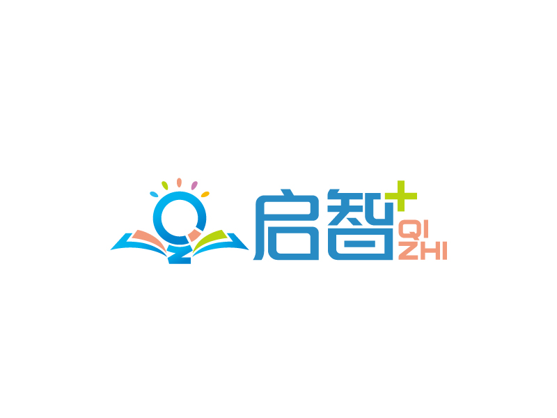 張俊的啟智+logo設(shè)計