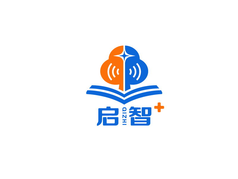 李寧的啟智+logo設(shè)計
