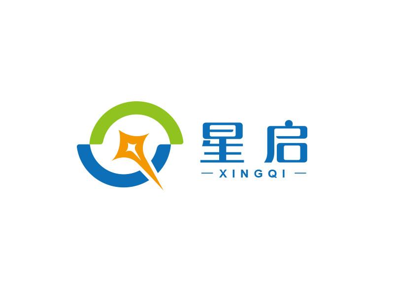 朱紅娟的星啟logo設(shè)計(jì)