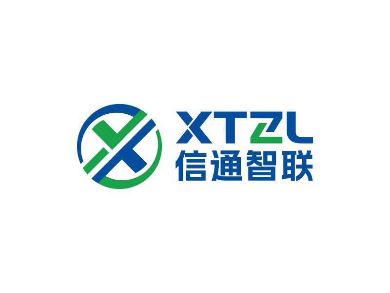 何嘉健的信通智聯(lián)logo設(shè)計(jì)