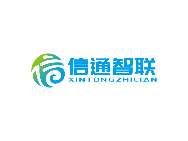 楊忠的信通智聯(lián)logo設(shè)計(jì)